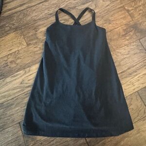 Beyond Yoga Black Spacedye Essential Dress